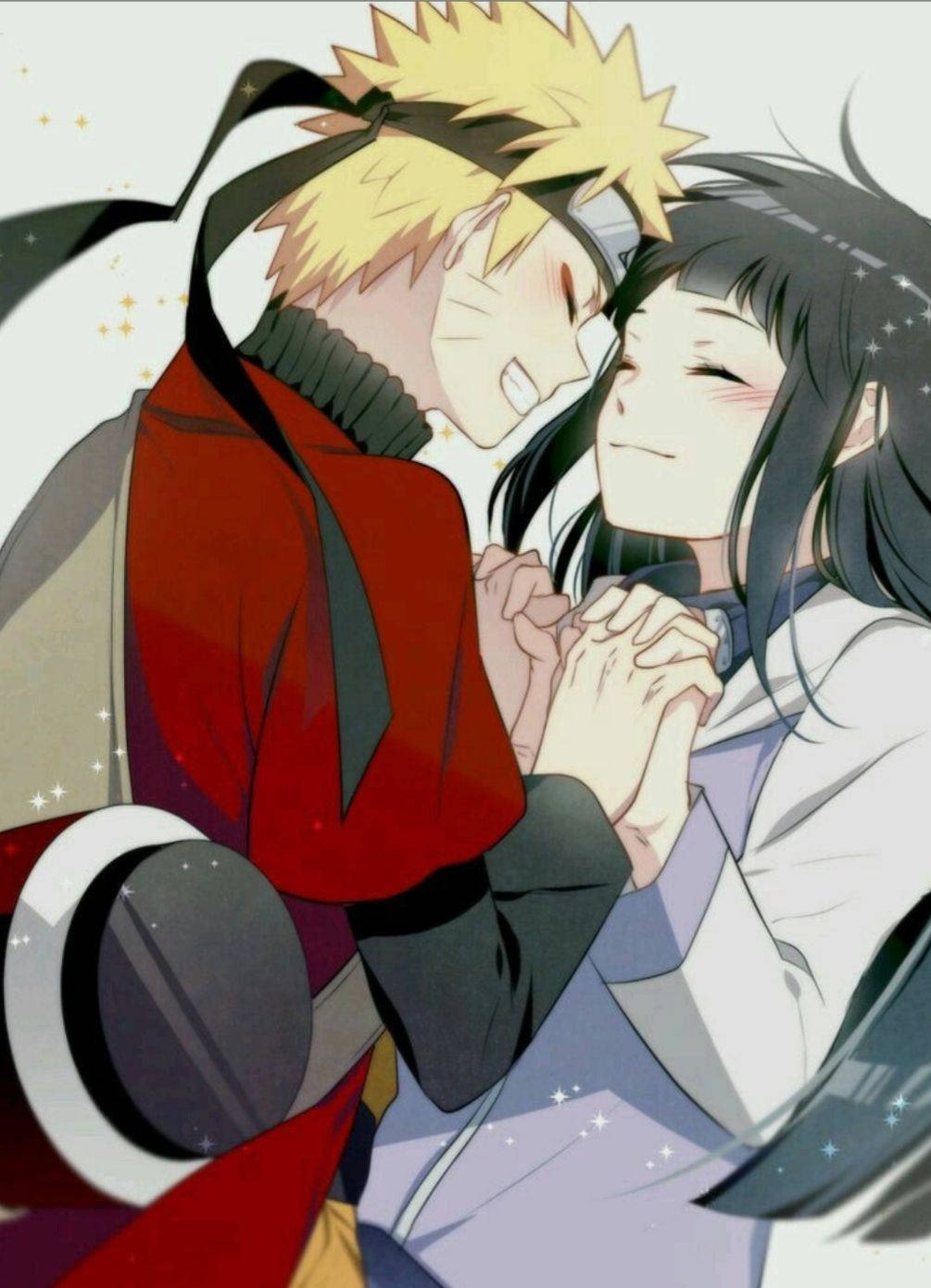 Naruto And Hinata Smiling Wallpaper