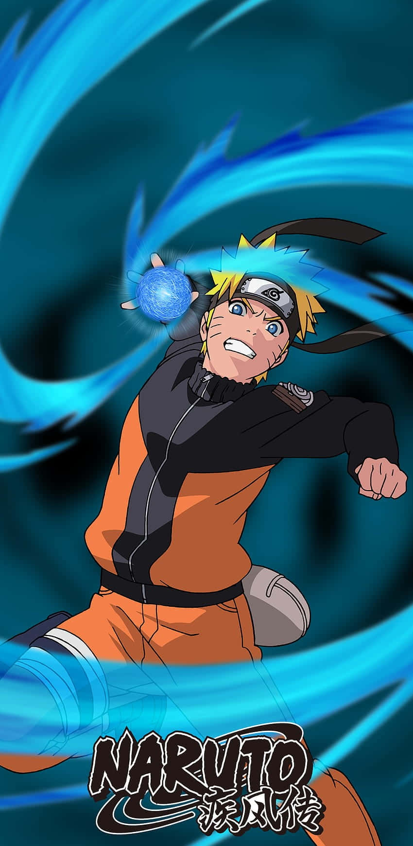 Naruto Chakra Rasengan Wallpaper