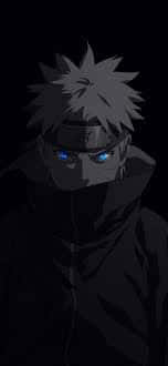 Naruto Character Dark Theme Phone Wallpaper Wallpaper