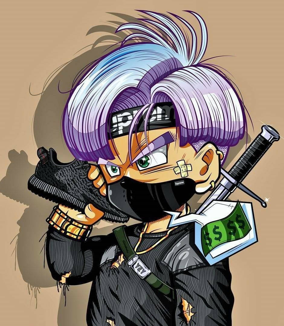 Naruto Drip As Trunks Wallpaper