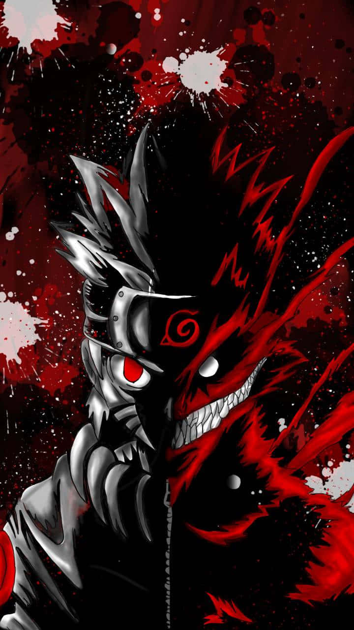 Naruto Face And Karuma Wallpaper