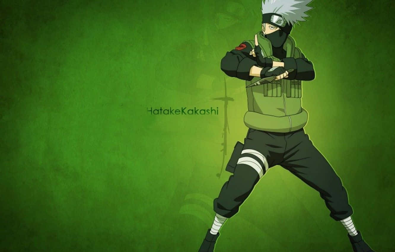 Naruto In All His Green Glory Wallpaper