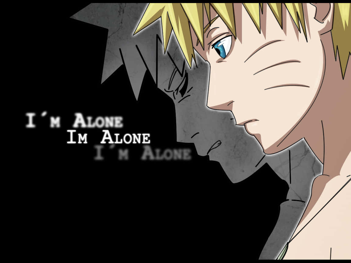 Naruto Is Alone But Far From Alone Wallpaper