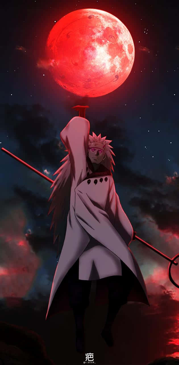 Naruto Madara Uchiha, With Sharingan Eye And Legendary Rinnegan Powers Wallpaper