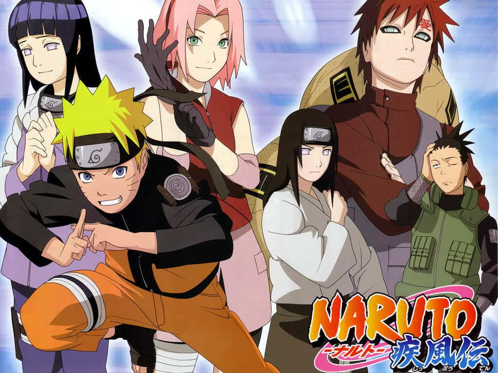 Naruto Manga Anime Characters Poster Wallpaper