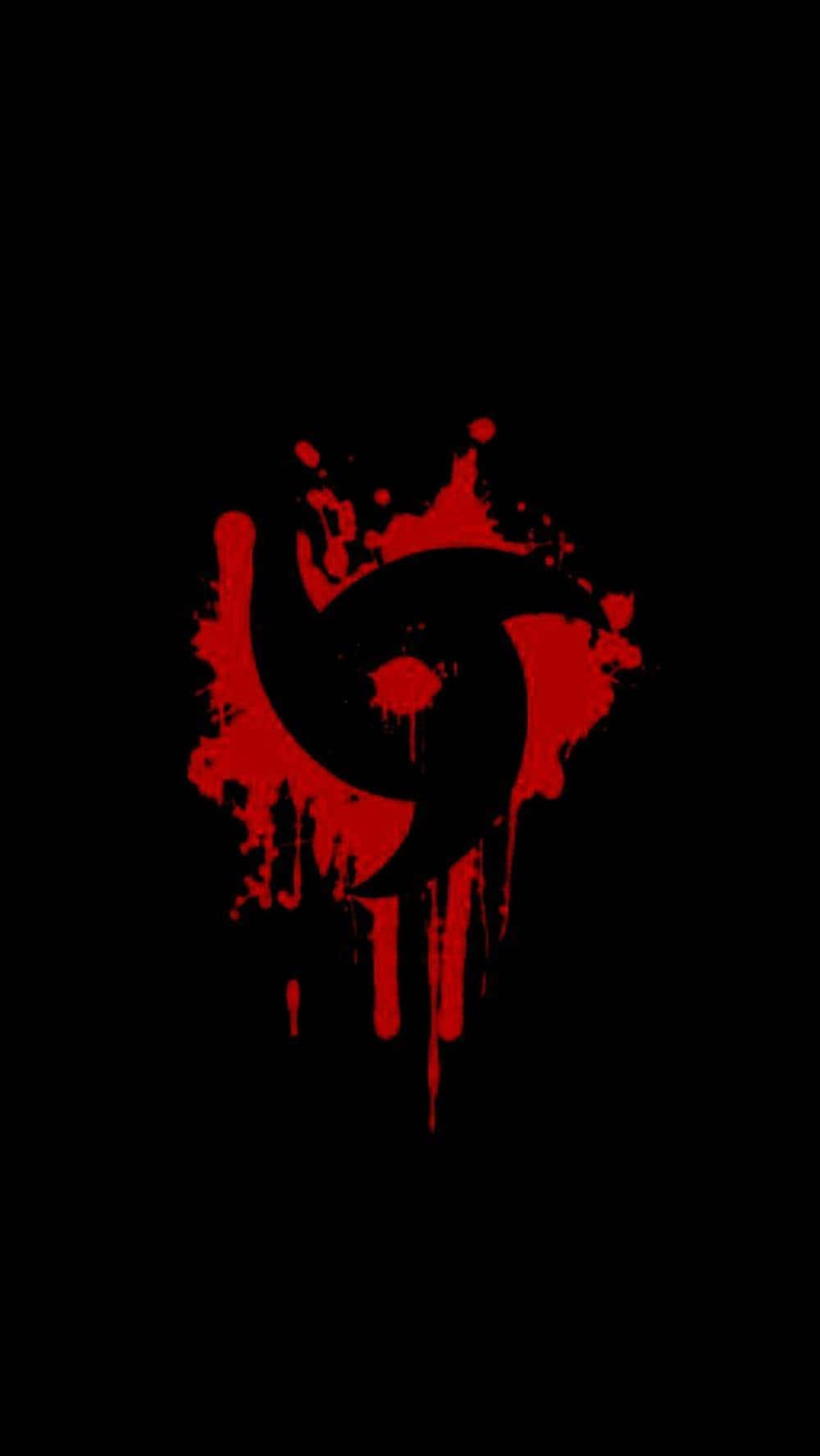 Naruto Mangekyou Sharingan Dark Background Wallpaper