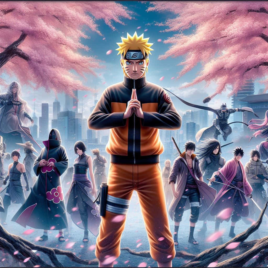 Naruto Shippuden Epic Gathering Wallpaper