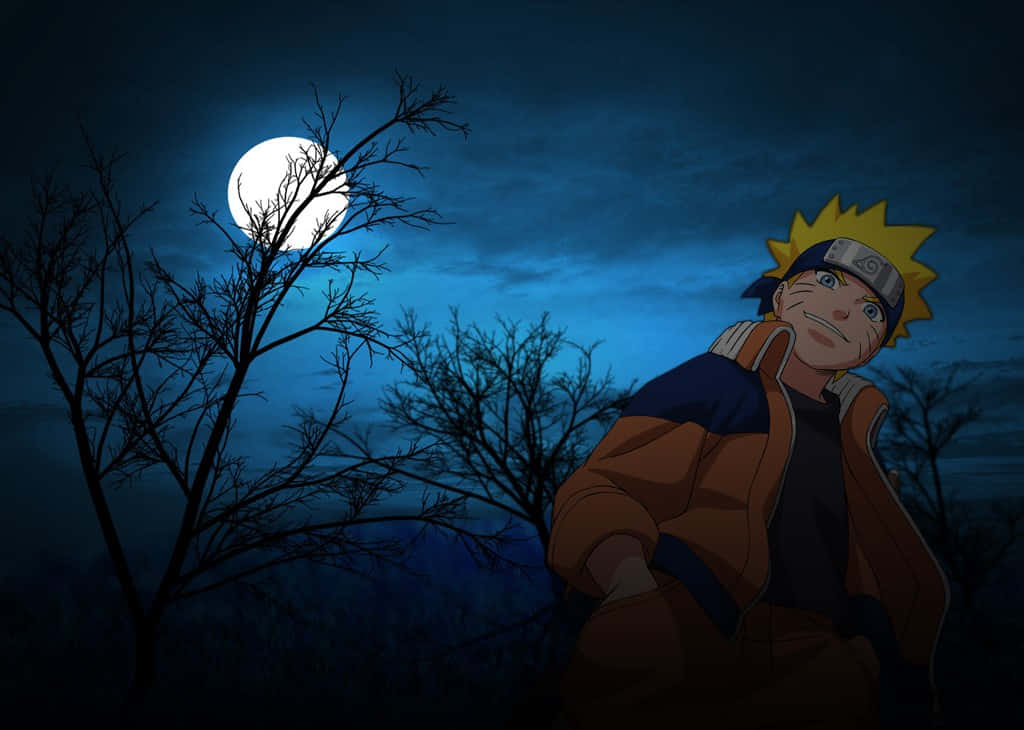 Naruto Standing Tall In A World Alone Wallpaper