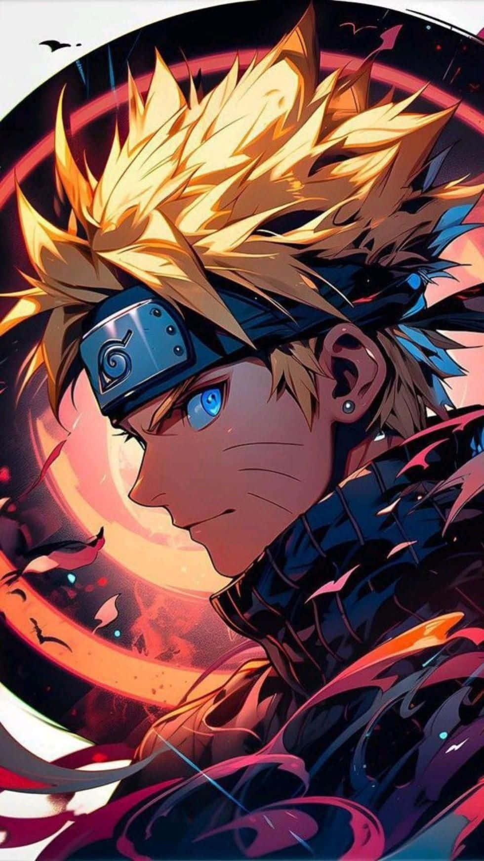 Naruto Uzumaki Artistic Portrait Wallpaper