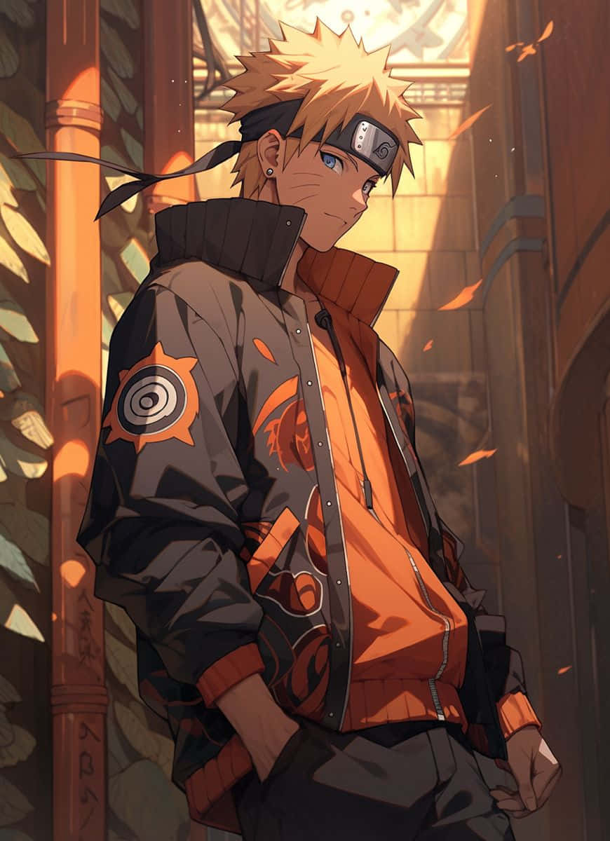 Naruto_ Uzumaki_ Modern_ Style_ Artwork Wallpaper