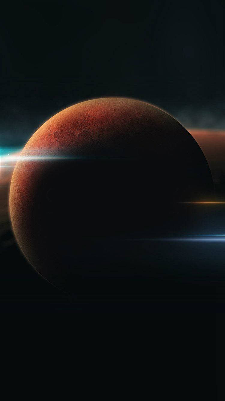 Nasa Iphone Mars Dark Wallpaper