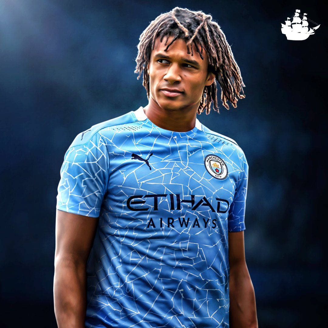 Nathan Ake For Manchester City Hd Wallpaper