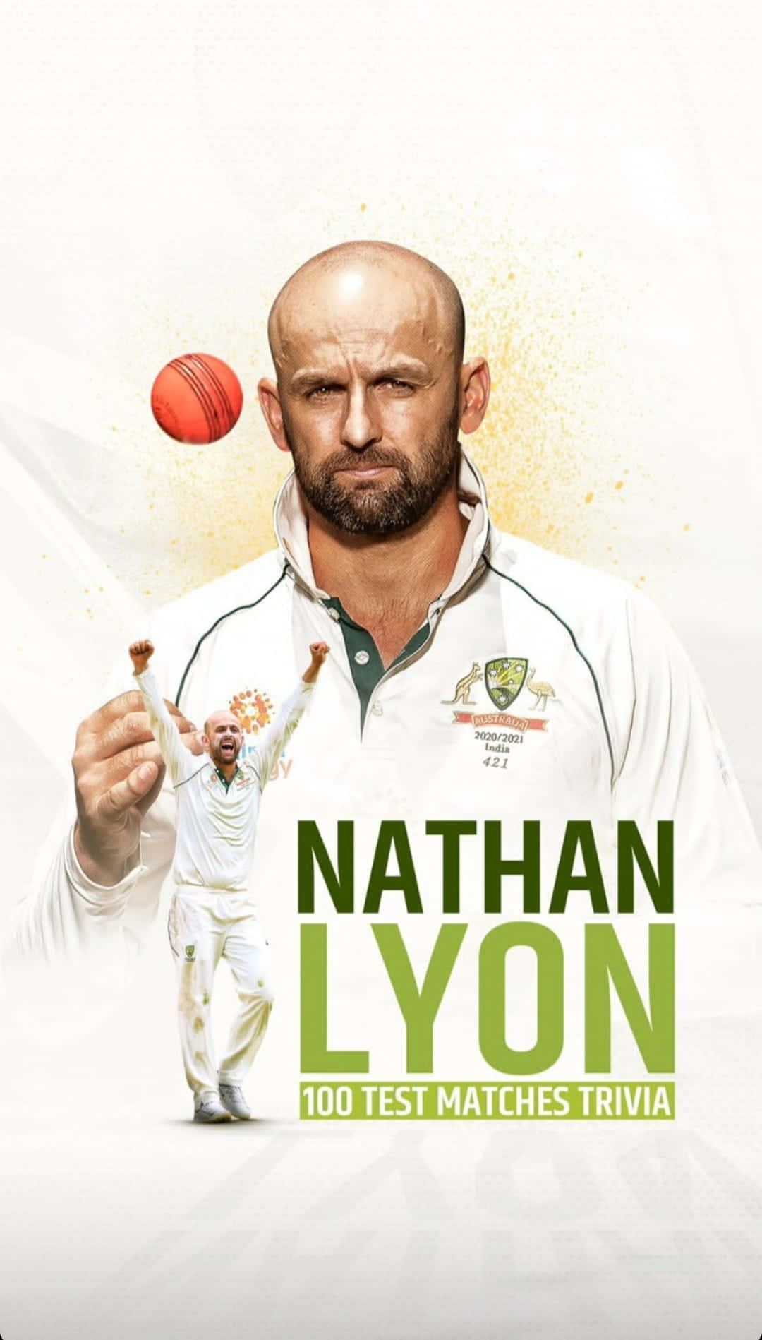 Nathan Lyon Wallpaper