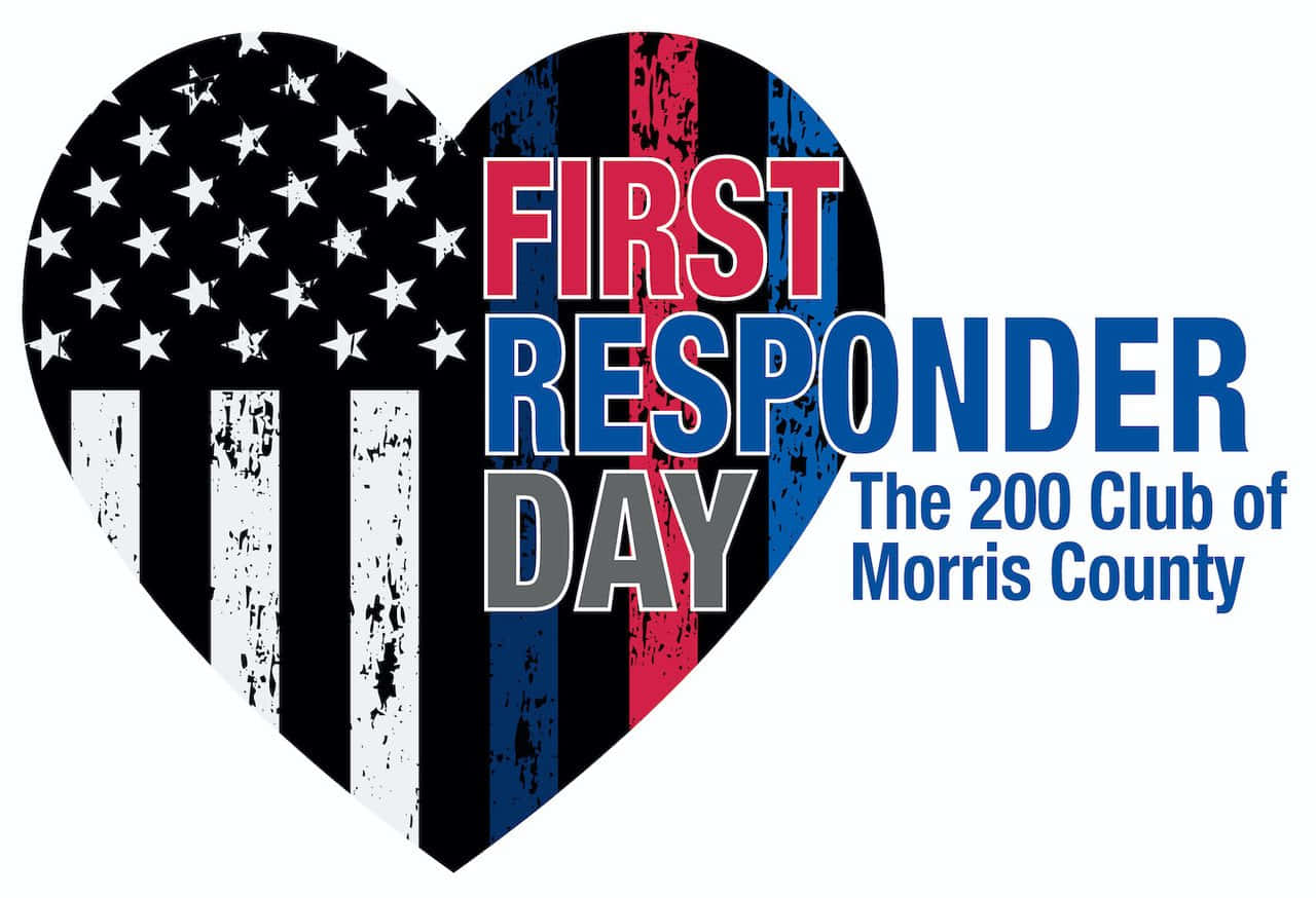 National First Responders Day Heart Logo Wallpaper