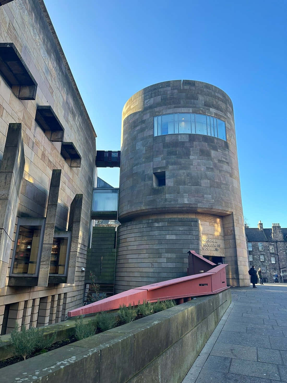 National Museumof Scotland Exterior Wallpaper