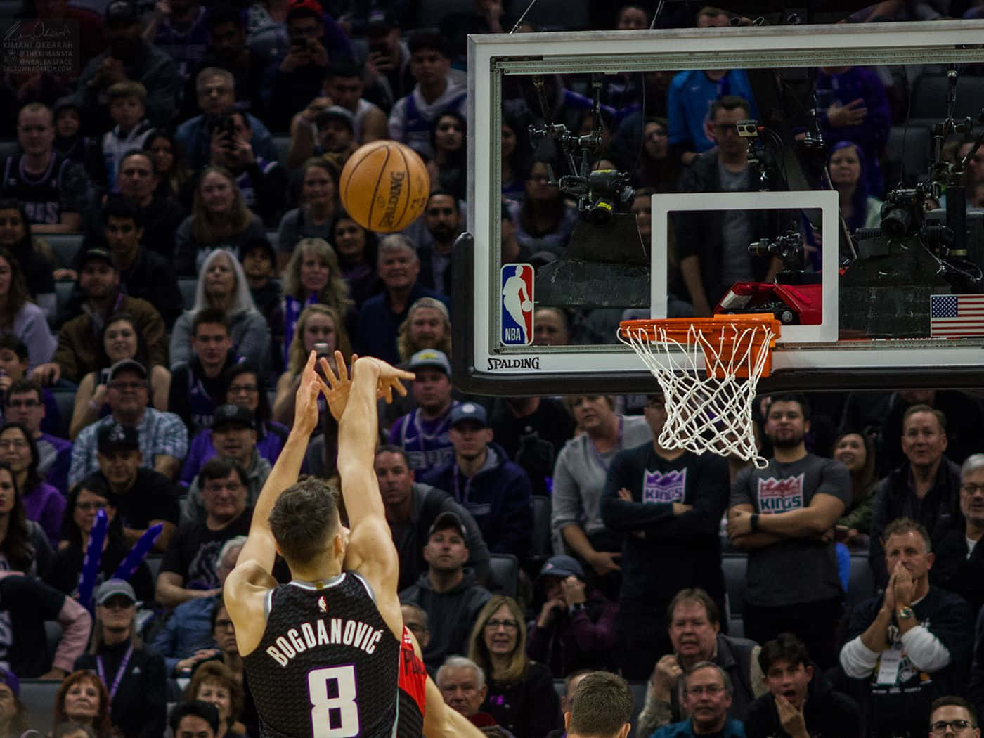 Nba Dunk Thriller Bogdan Bogdanovic Wallpaper