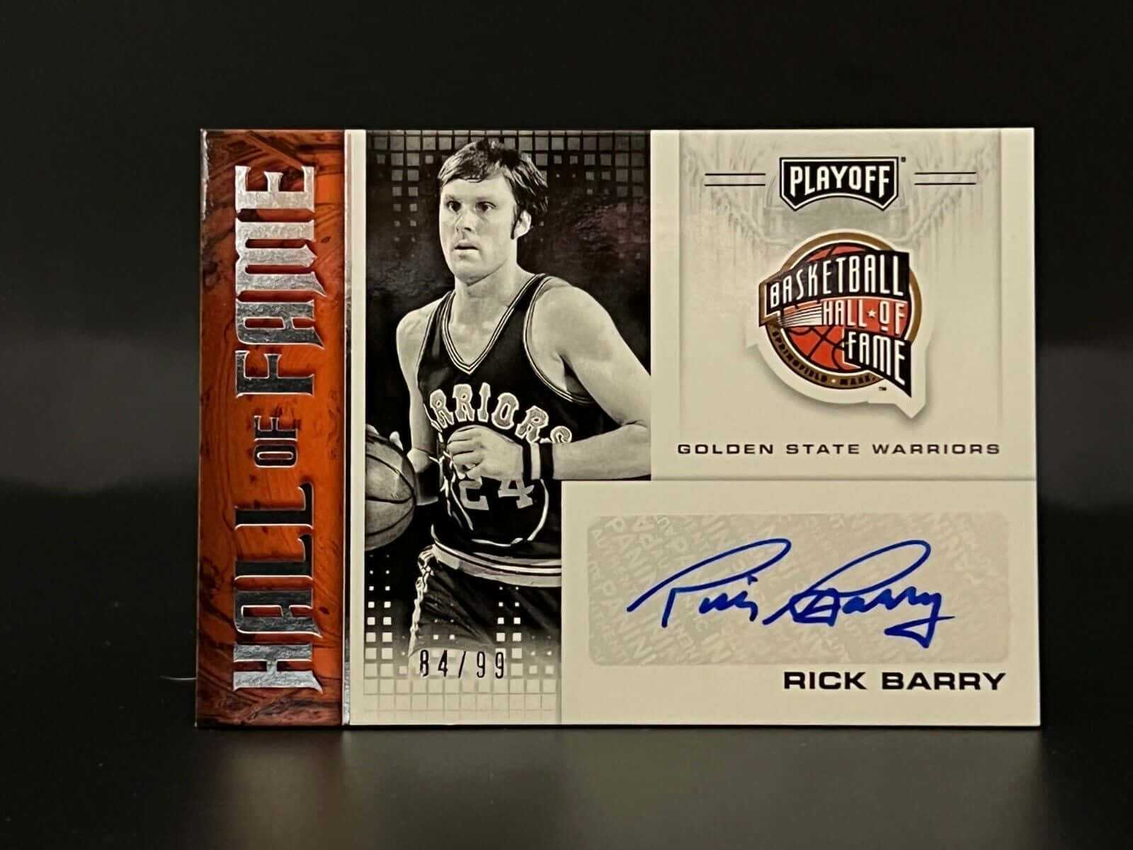 Nba Hall Of Famer Rick Barry Card Wallpaper