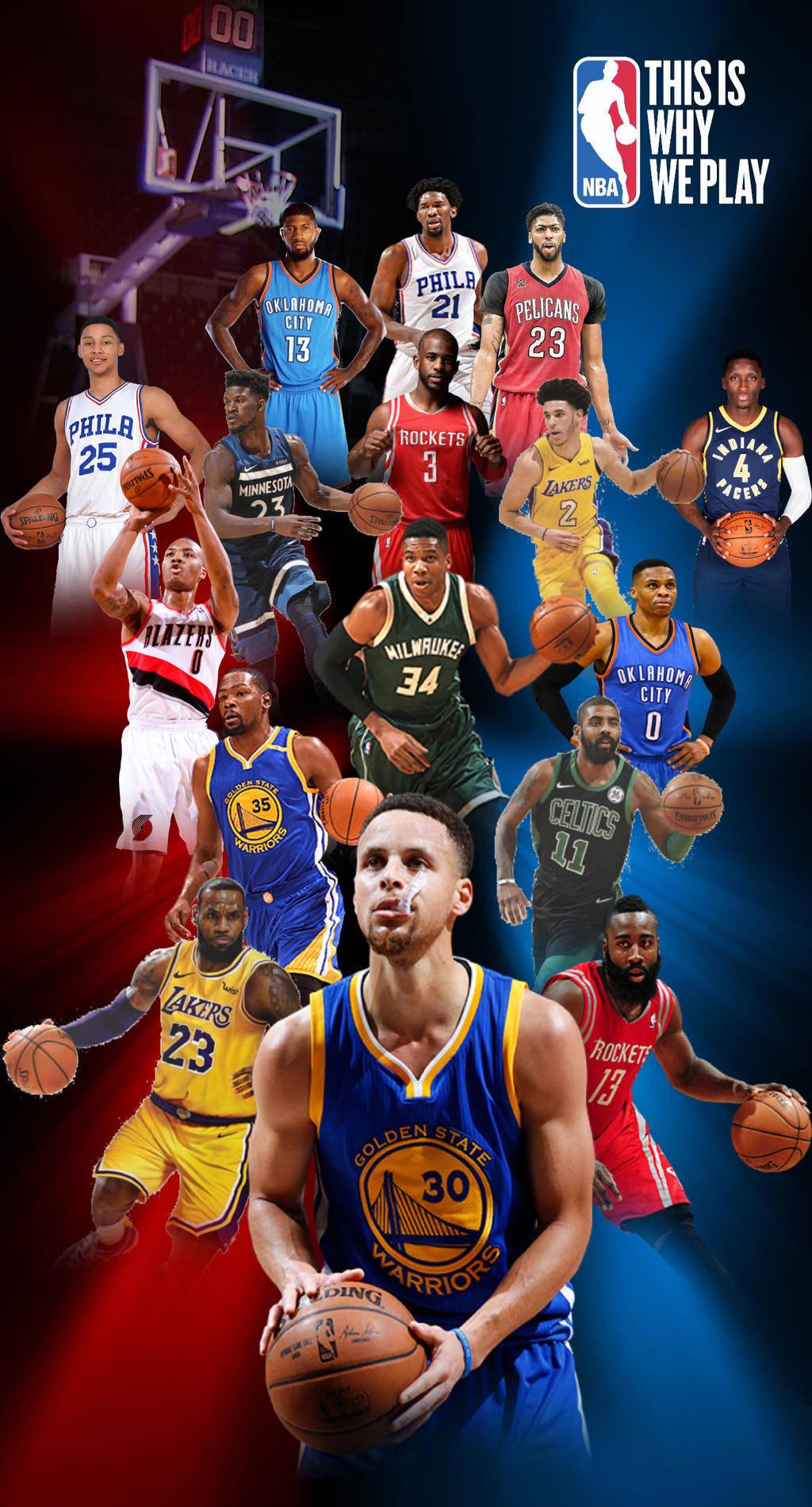 Nba Iphone Rising Stars Challenge Poster Wallpaper