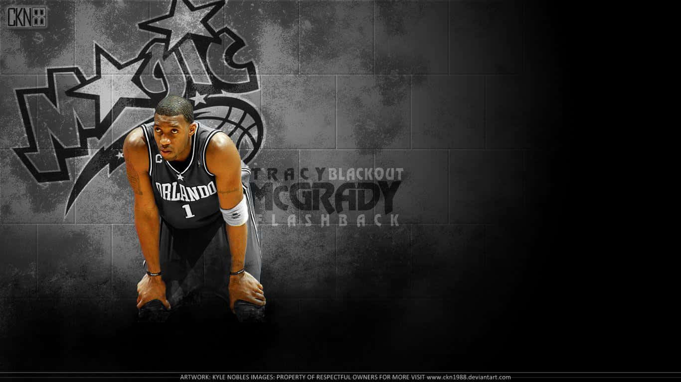 Nba Legend, Tracy Mcgrady Wallpaper