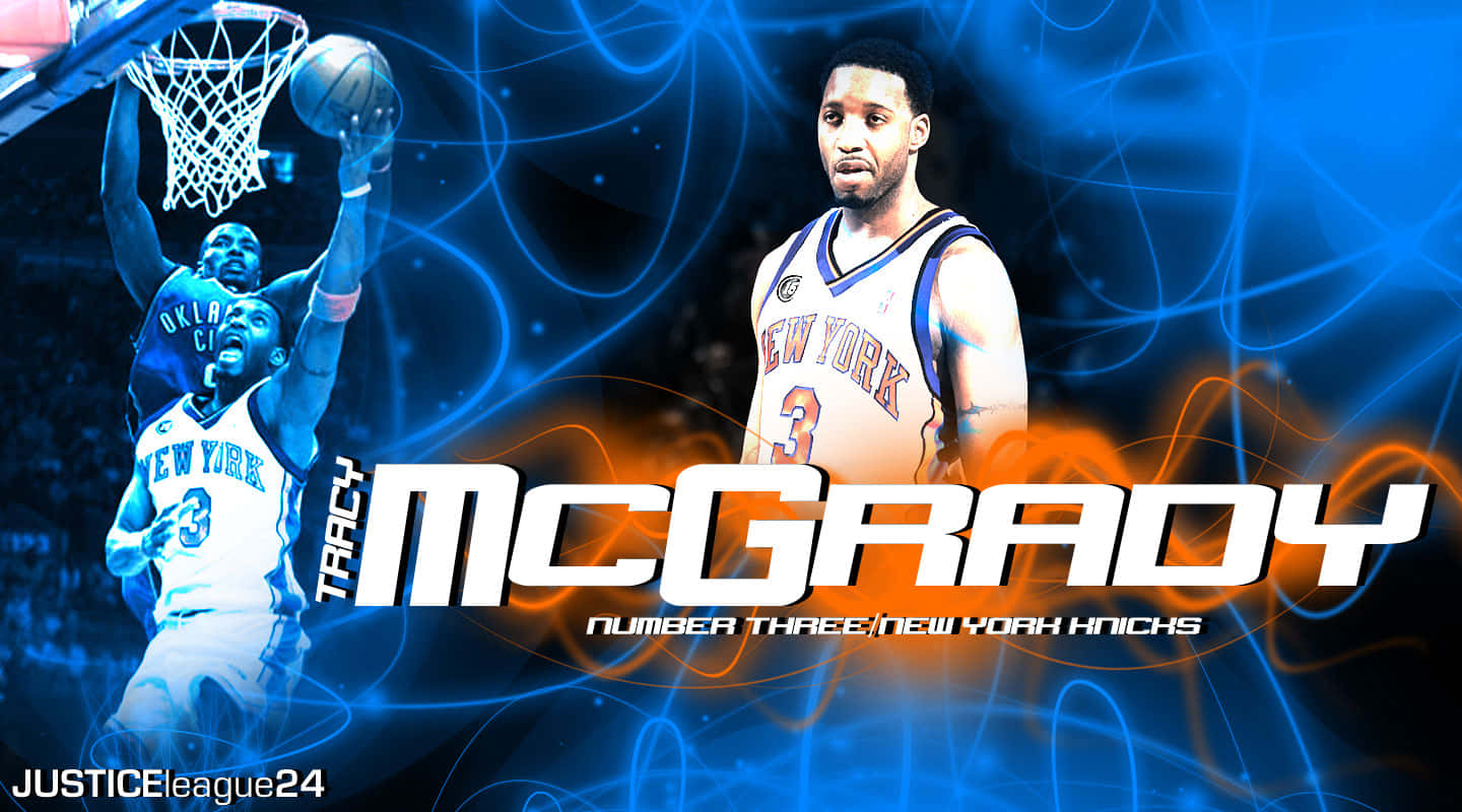 Nba Legend Tracy Mcgrady Wallpaper