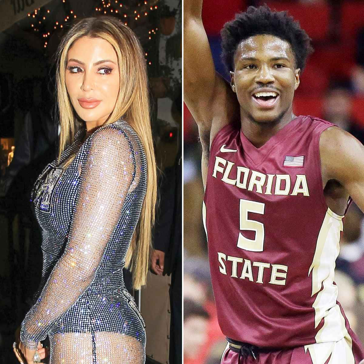 Nba Player Malik Beasley And Larsa Pippen Wallpaper