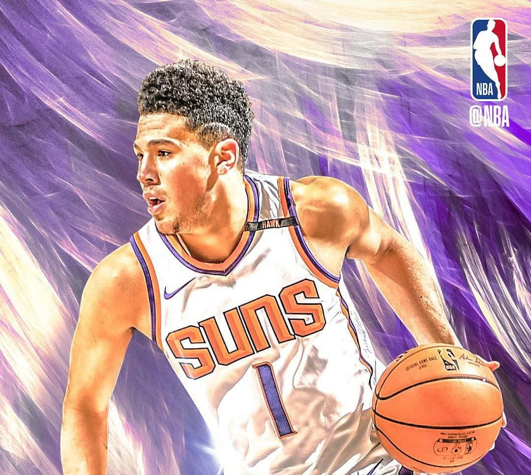 Nba Star Devin Booker Iphone Wallpaper