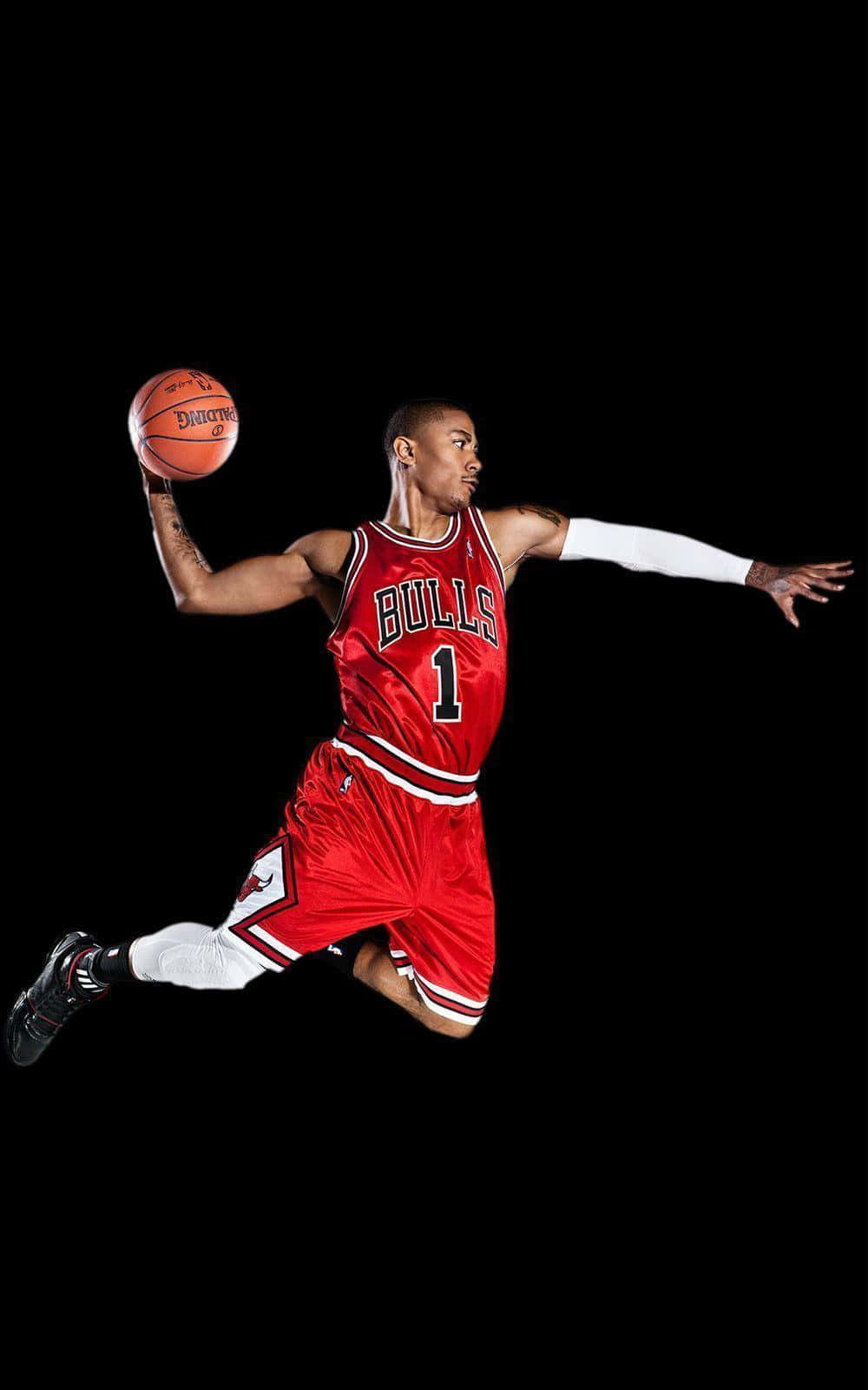 Nba Super Star Derrick Rose Wallpaper