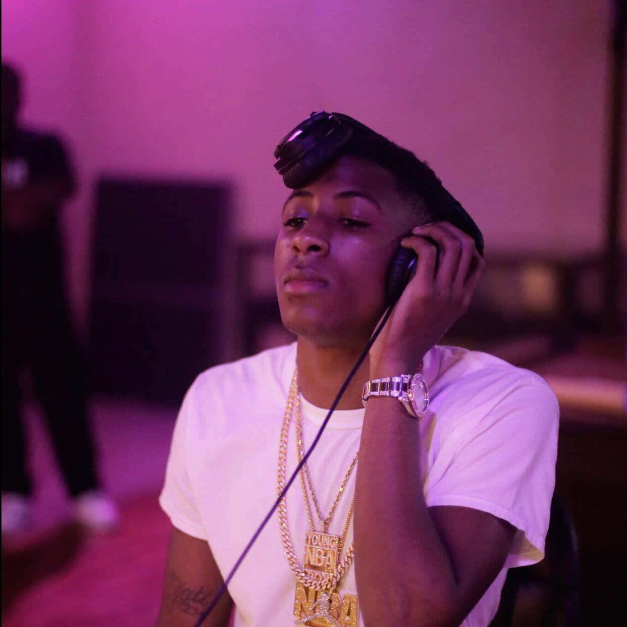 Nba Youngboy Pfp Recording Wallpaper