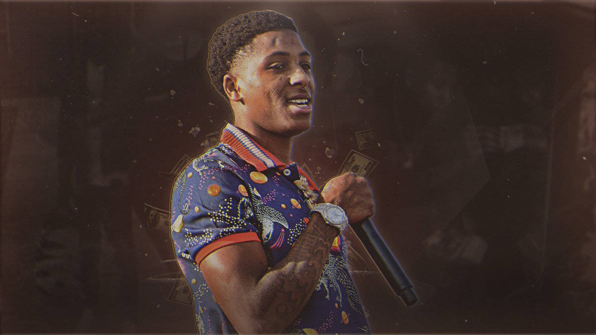 Nba Youngboy Takes The Stage Wallpaper