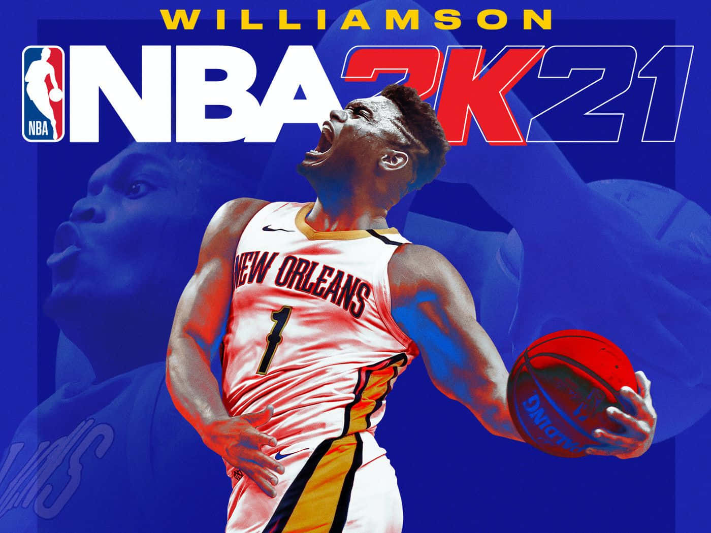 Nba2k21 Zion Williamson Blue Wallpaper