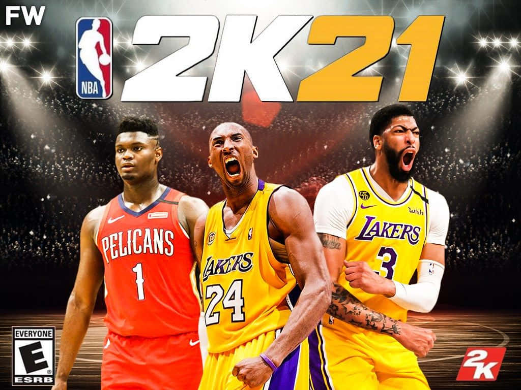 Nba2k21 Zion Williamson Kobe Bryant Anthony Davis Wallpaper