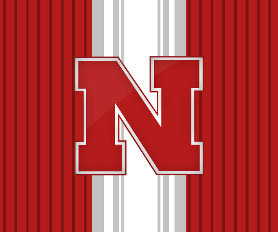 Nebraska Huskers Representing The Red & White Wallpaper