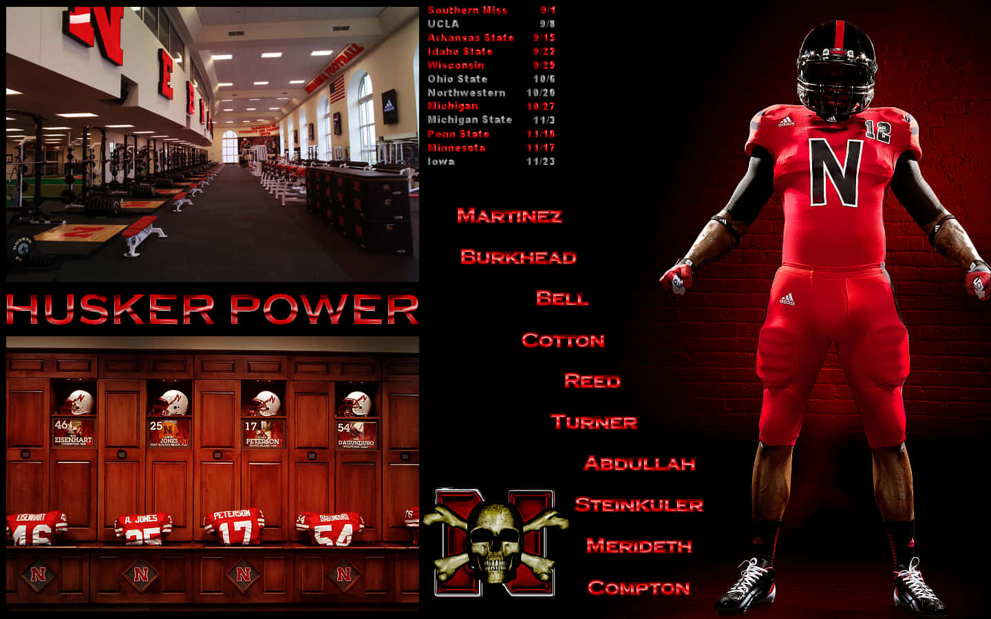 Nebraska Huskers: Showing Husker Pride Wallpaper