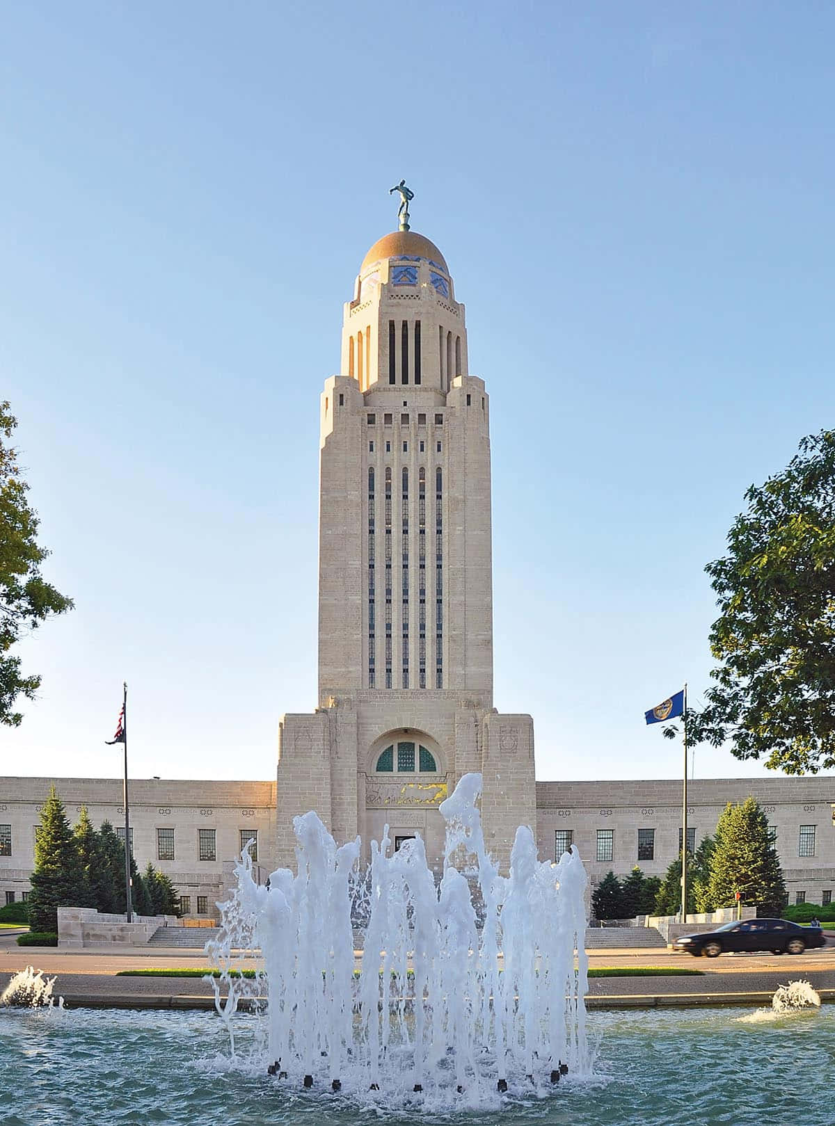 Nebraska State Capitol Building Wallpaper