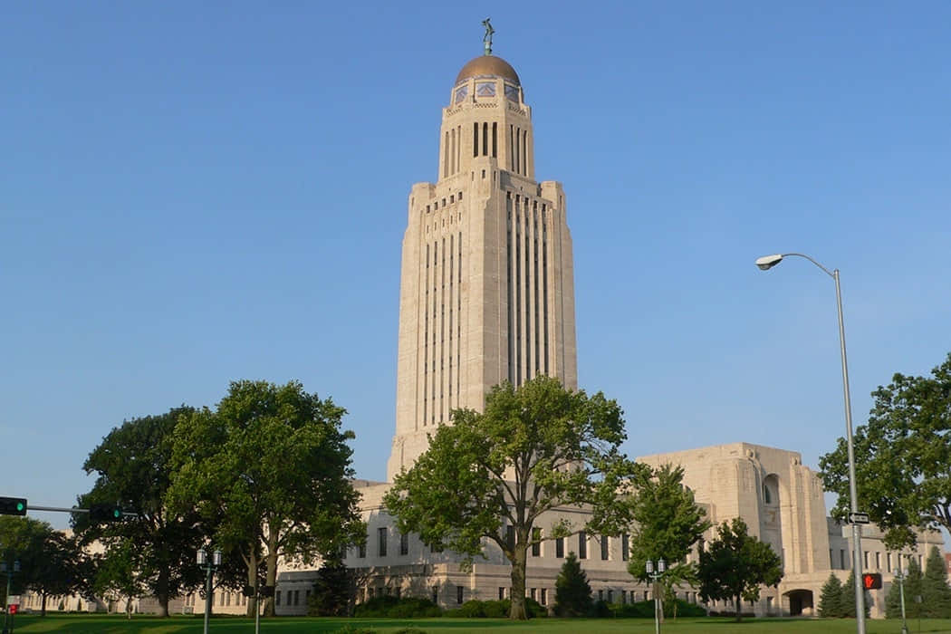 Nebraska State Capitol Building Wallpaper