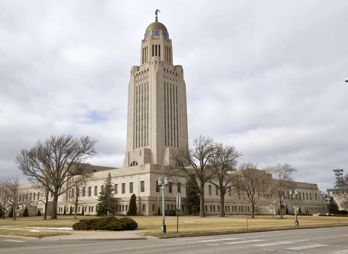 Nebraska State Capitol Building Lincoln Wallpaper