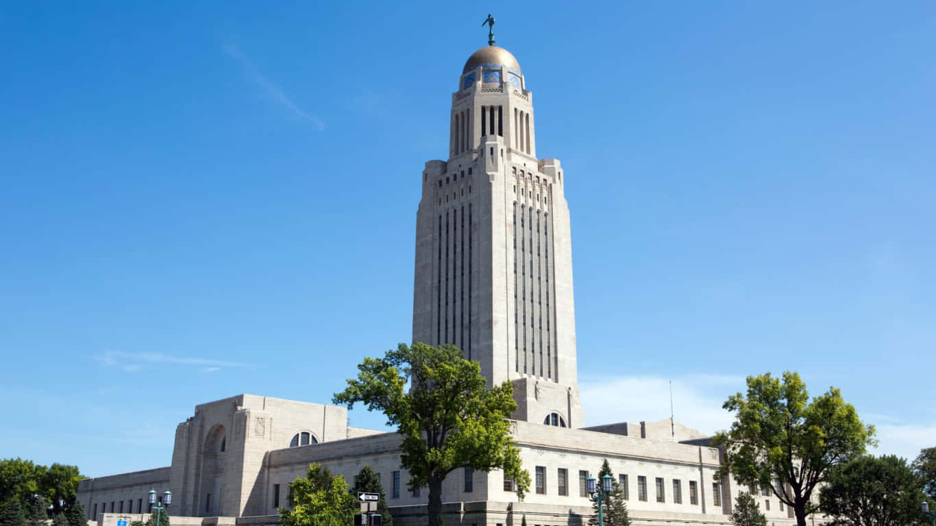 Nebraska State Capitol Building Wallpaper