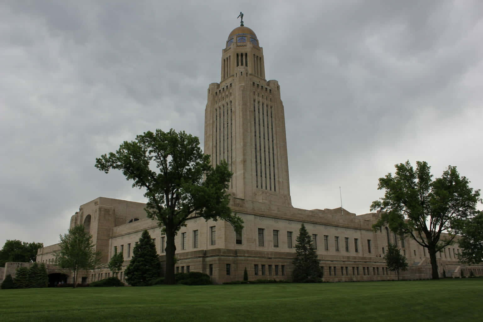 Nebraska State Capitol Building Wallpaper