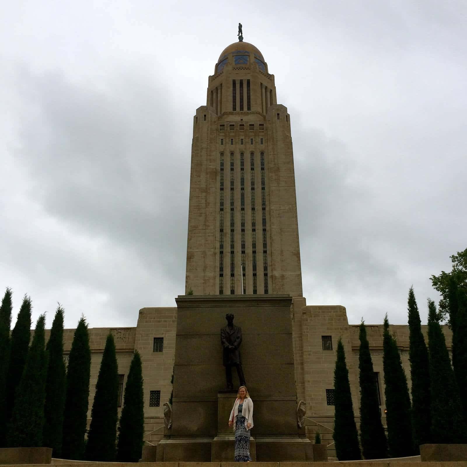 Nebraska State Capitol Exterior Wallpaper