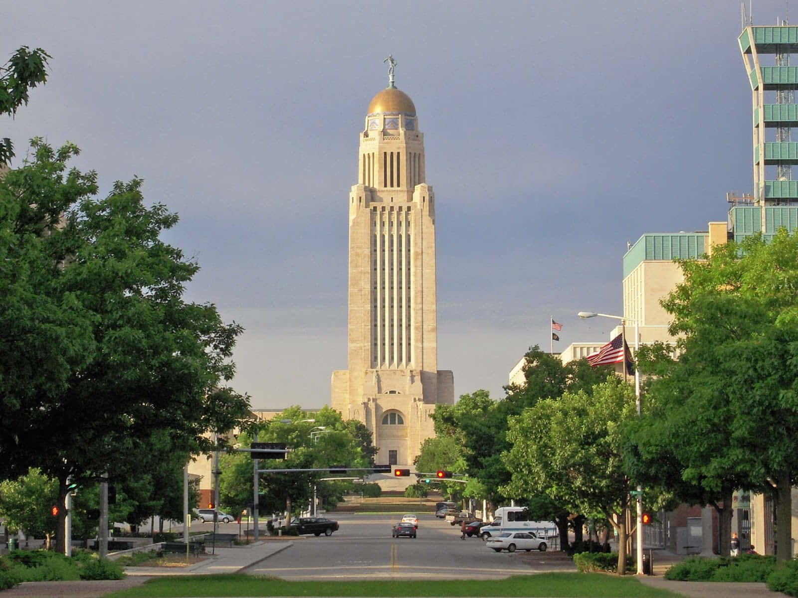 Nebraska State Capitol Lincoln Wallpaper