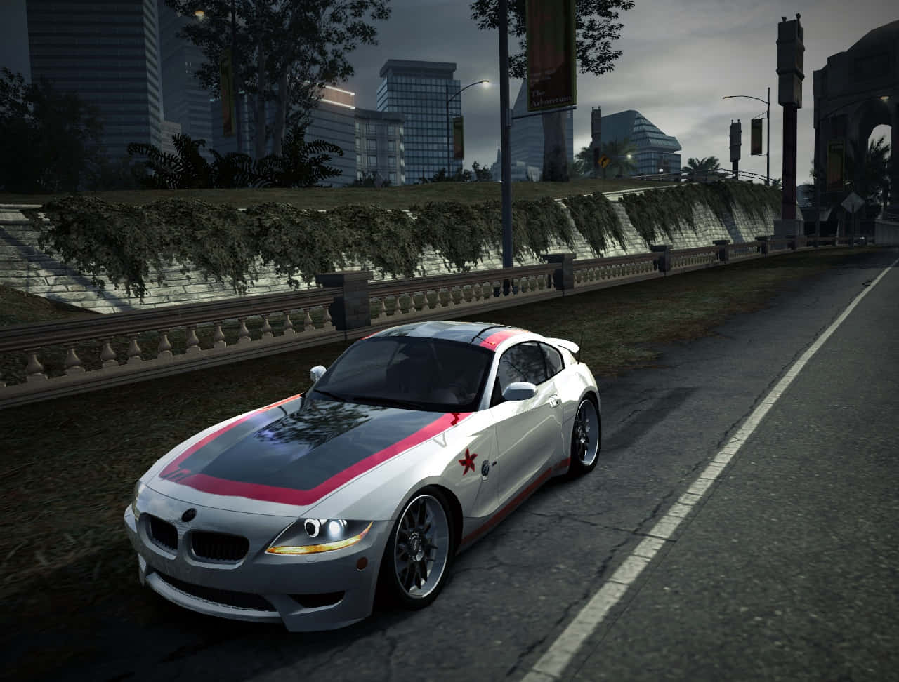 Needfor Speed World White B M W Z4 Racing Wallpaper