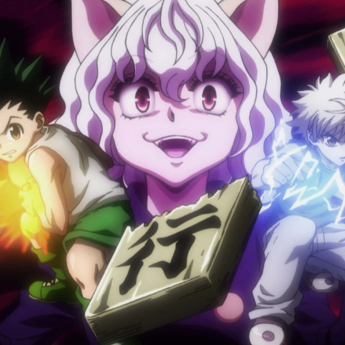 Neferpitou Close-up Hunter X Hunter Pfp Wallpaper