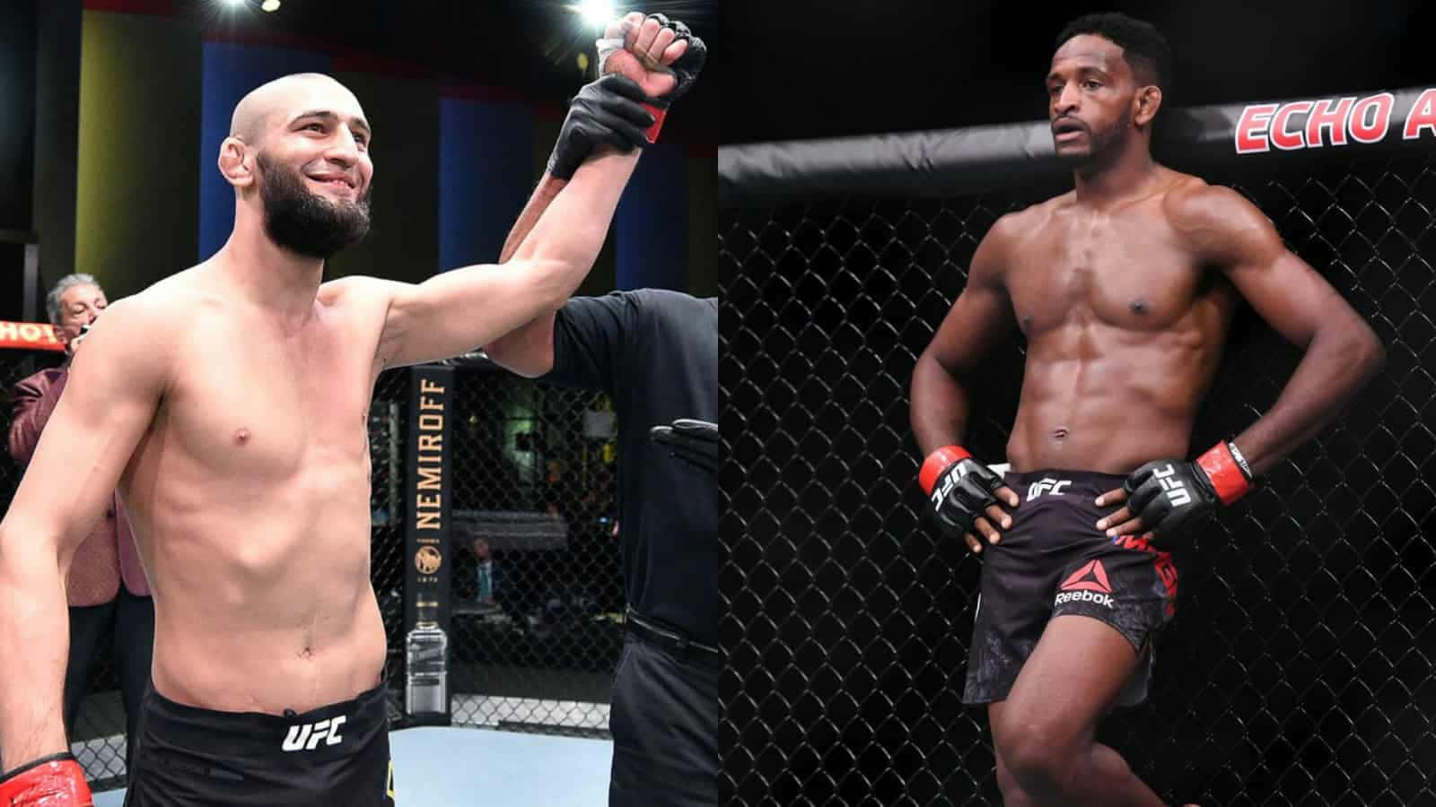 Neil Magny And Opponent Wallpaper