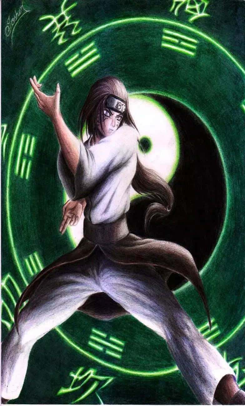 Neji Hyuga, The Uncompromising Ninja Wallpaper