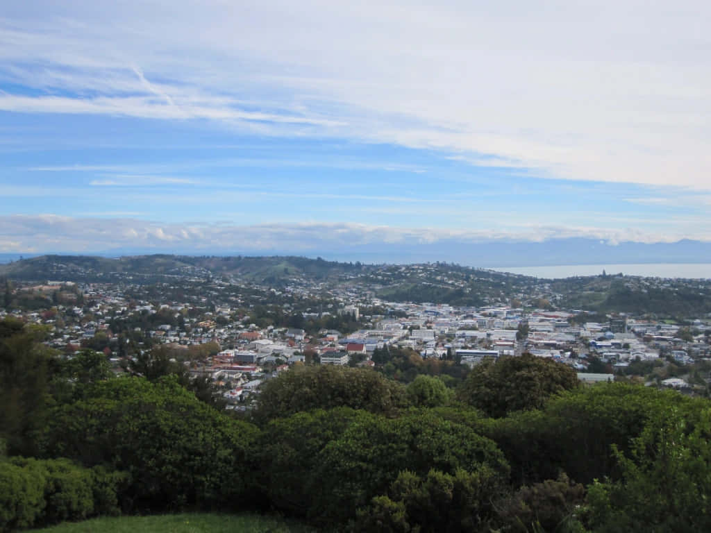 Nelson New Zealand Cityscape Wallpaper