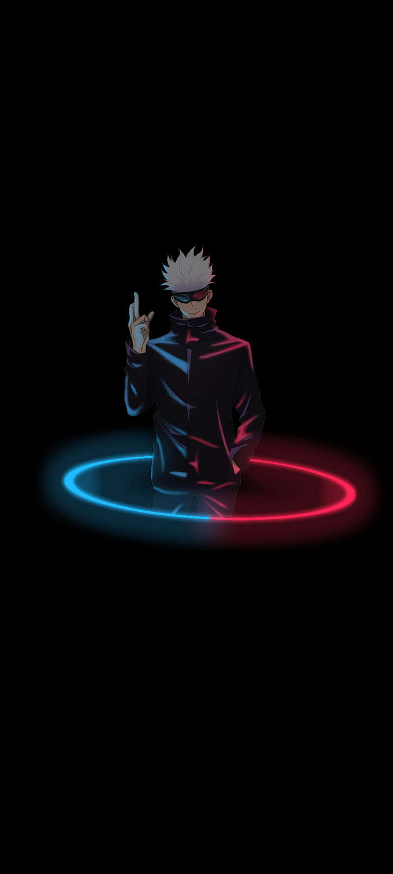 Neon Anime Kakashi Hatake Wallpaper