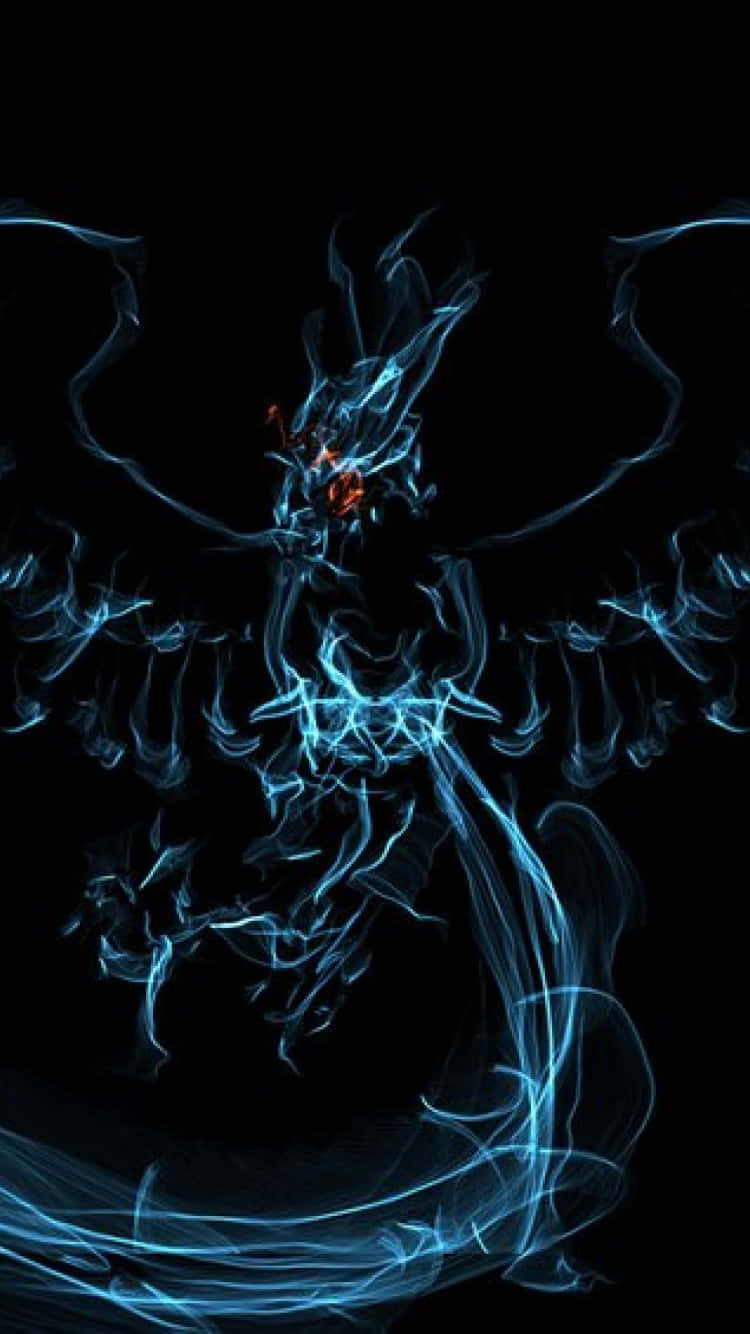 Neon Graphic Of Articuno Wallpaper