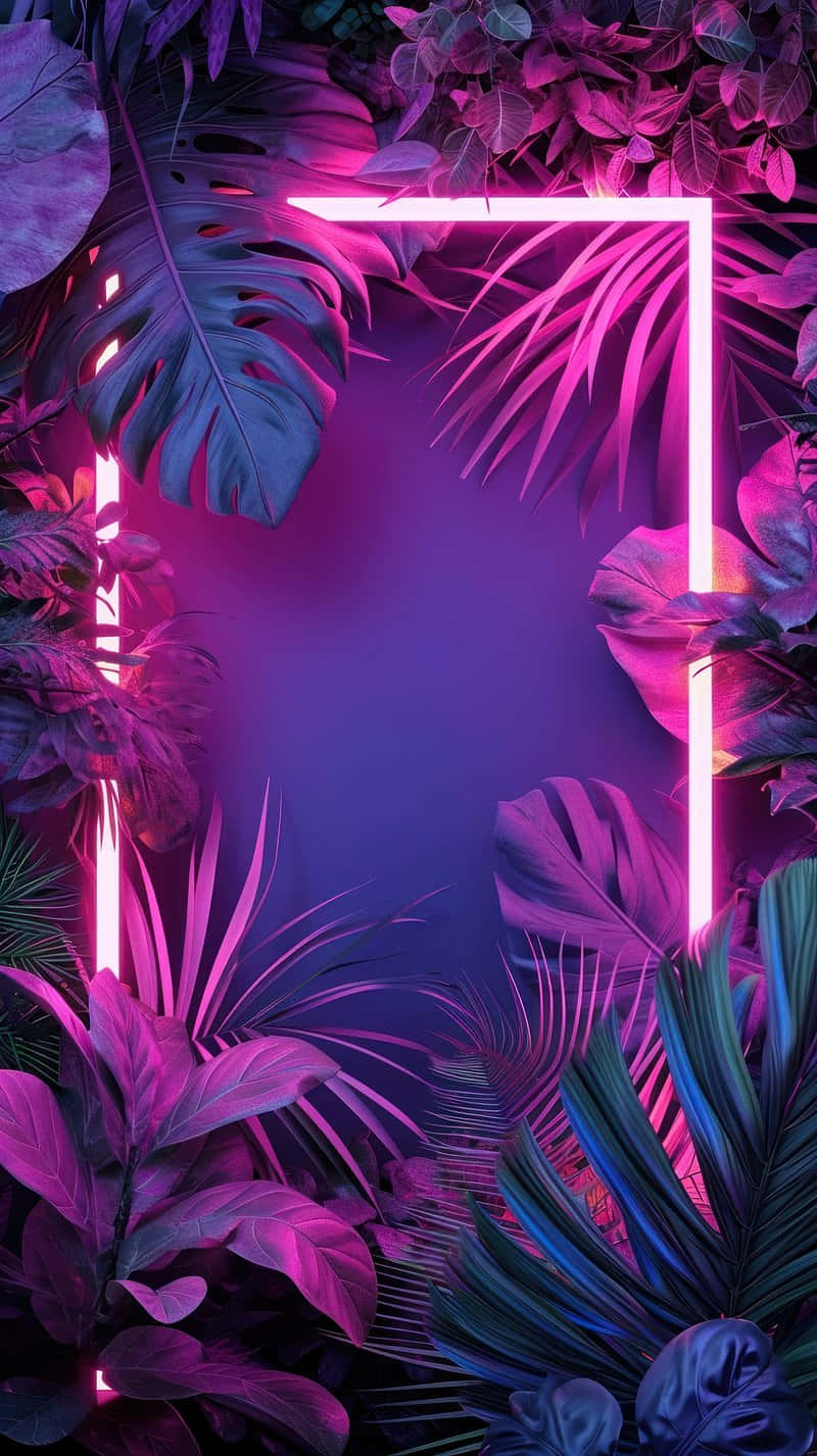 Neon_ Tropical_ Escape.jpg Wallpaper