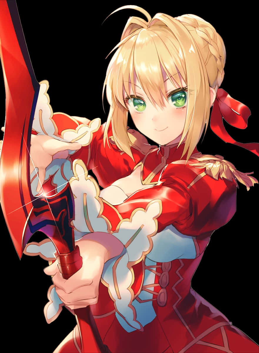 Nero Claudius Anime Warrior Wallpaper