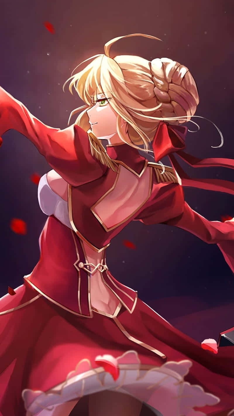 Nero Claudius Anime Warrior Dance Wallpaper